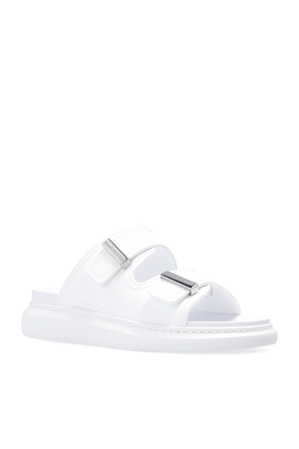 Alexander McQueen Slides with logo | SchaferandweinerShops